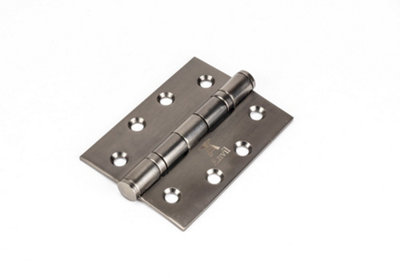 From The Anvil Aged Bronze 4 Inch Ball Bearing Butt Hinge (Pair) Ss from B&Q