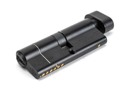 From The Anvil Black 40/40 6Pin Euro Cylinder/thumbturn Ka from B&Q
