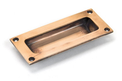B&Q Bronze From The Anvil Polished Flush Handle