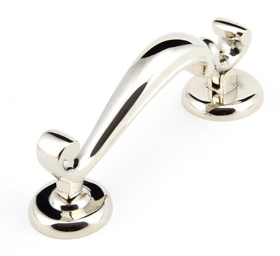 From The Anvil Polished Nickel Doctors Door Knocker from B&Q