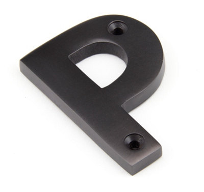 From The Anvil Aged Bronze Letter P from B&Q