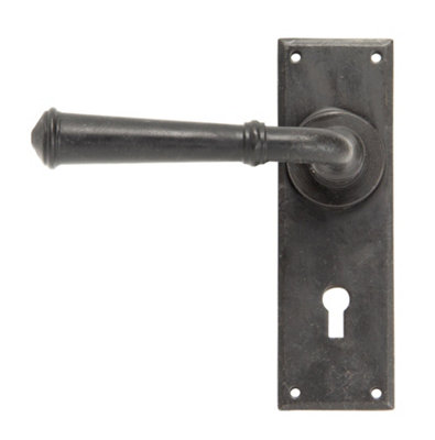 From The Anvil External Beeswax Regency Lever Lock Set from B&Q