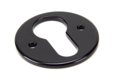 B&Q -  Black Regency Euro Escutcheon