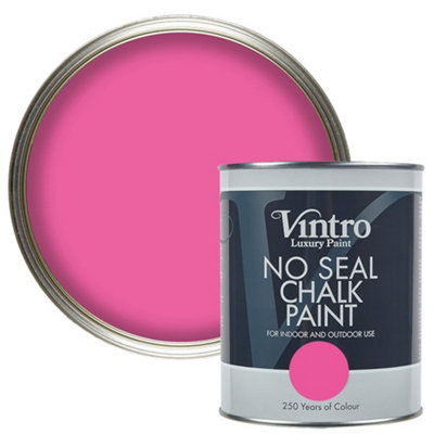 Vintro Paint Belladonna No Seal Chalk Paint - 1L - Pink - Kids - Image 4