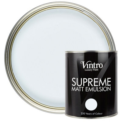 Vintro Paint Beau Blue Matt Emulsion Interior Paint 1L - Image 4