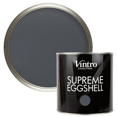 Vintro Paint Wigeon Grey Eggshell Paint 2.5L - Satin Finish - Durable Interior/Exterior - Washable - Image 4