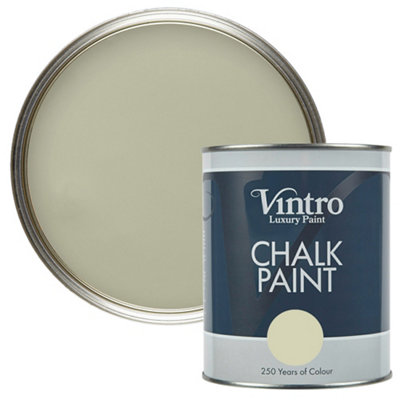Vintro Paint Vintro Pale Green Chalk Paint/furniture Paint Matt Finish 1 Litre (Symphony Green) from B&Q