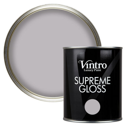 Vintro Paint Paloma Gloss Paint - Grey - 1L - Image 3