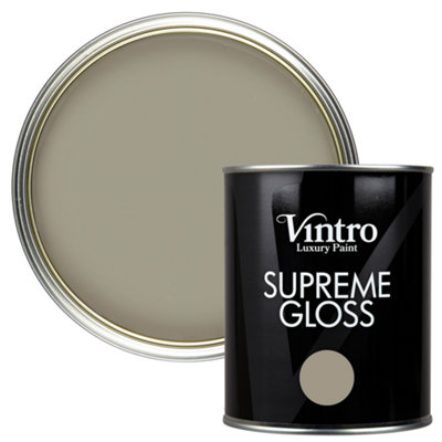 Vintro Brown Gloss 1L WallsCeilingsMetal & Wood (Stonebreaker) from B&Q