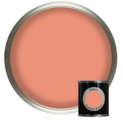 Vintro Matt Emulsion Terracotta Tester Pot125Ml (Porto Terracotta) from B&Q