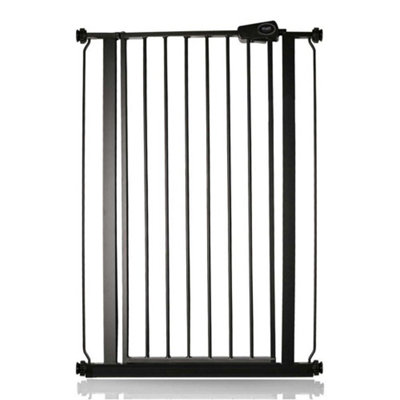 Bettacare Child And Pet Gate75Cm83CmMatt BlackExtra Tall Gate 104Cm In HeightPressure Fit Stair Gate from B&Q