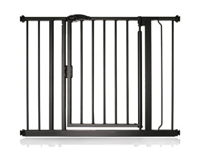 Bettacare Auto Close Pet Gate96.6Cm103.6CmMatt BlackPressure Fit Stair Gate For Dog & Puppy from B&Q