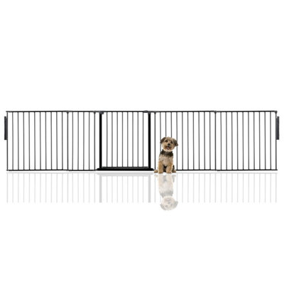 Bettacare Premium Multi Panel Flexible Pet BarrierUp To 344Cm WideBlack70Cm High from B&Q