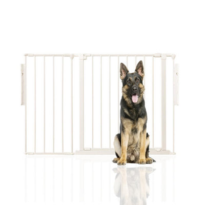 Bettacare Premium Multi Panel Flexible Pet BarrierUp To 128Cm WideWhite70Cm High from B&Q