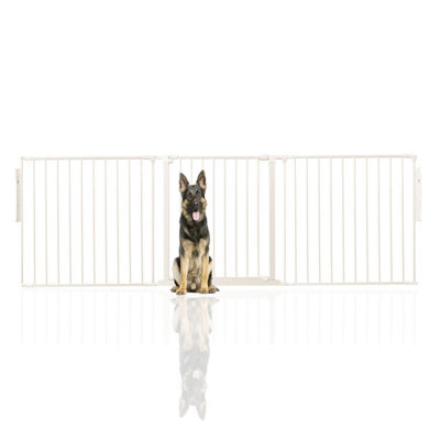 Bettacare Premium Multi Panel Flexible Pet BarrierUp To 226Cm WideWhite70Cm High from B&Q
