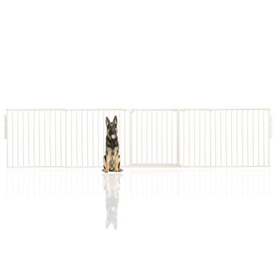 Bettacare Premium Multi Panel Flexible Pet BarrierUp To 344Cm WideWhite70Cm High from B&Q