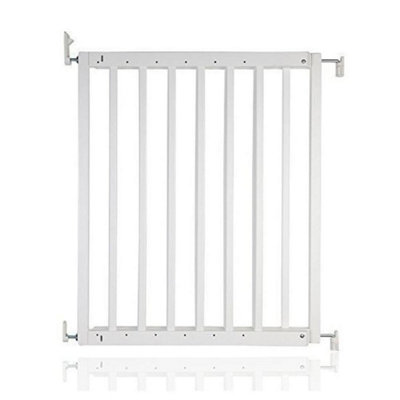 Safetots - Baby Gate - Screw Fitted - White - 63.5cm - 105.5cm - Wood - Image 5