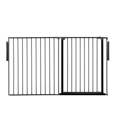 Safetots Premium Extra Tall Room DividerUp To 154Cm WideBlack105Cm TallMulti Panel Barrier For Baby And Toddler from B&Q