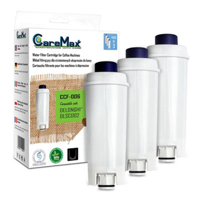 CareMax CCF-006 Water Filters Compatible with Delonghi DLSC002/SER3017, 3pk - Image 3