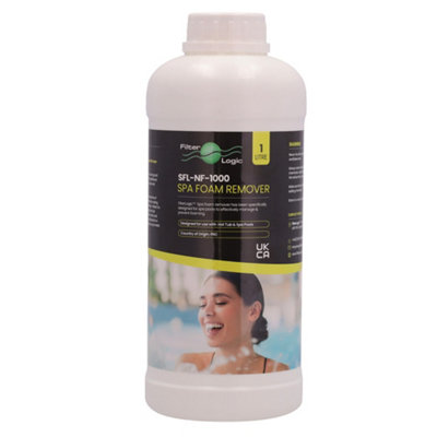  - Filterlogic Spa / Hot Tub No-Foam1 Litre