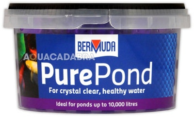 Bermuda Pure Pond Balls Crystal Clear Water Clarity Bacteria Nitrite Fish 500Ml from B&Q