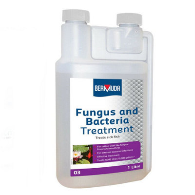 Bermuda 1000Ml Fungus And Bacteria Pond Treatment from B&Q