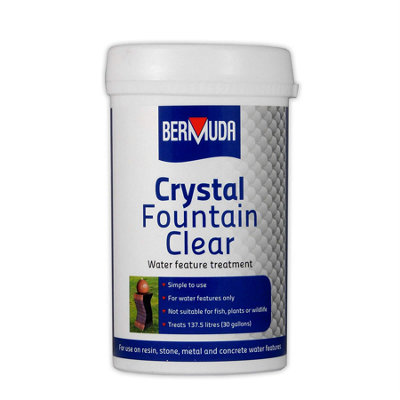 Bermuda Crystal Fountain Clear 385GWater Feature Cleaner from B&Q