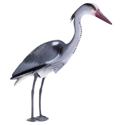 Bermuda Heron Pond Lifelike Ornaments Bird Deterrent Decoration from B&Q