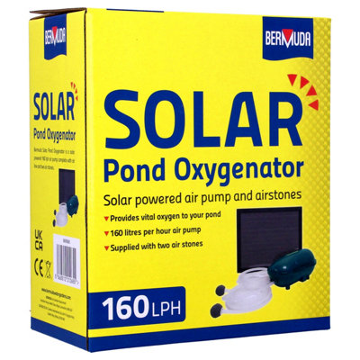 B&Q -  Nova Solar Oxygenator 160 Lph2 Airstones