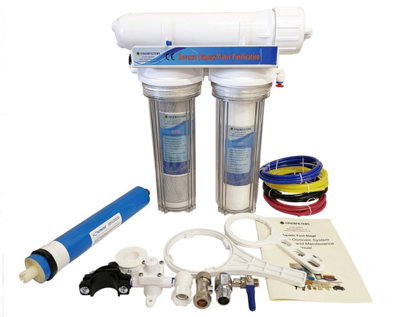 Finerfilters 3 Stage Aquarium  Reverse Osmosis 50 Gpd Unit For MarineTropical And Discus Fish from B&Q