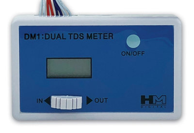 Hm Digital Dm-1 Inline Dual Tds Meter With 1/4" Connections From Finerfilters from B&Q