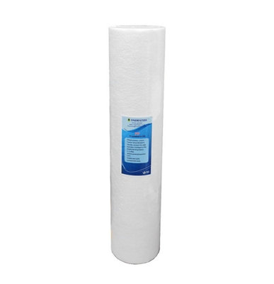 Finerfilters Jumbo Sediment Water Filter20" X 4.5"10 MicronSpun Polypropylene from B&Q
