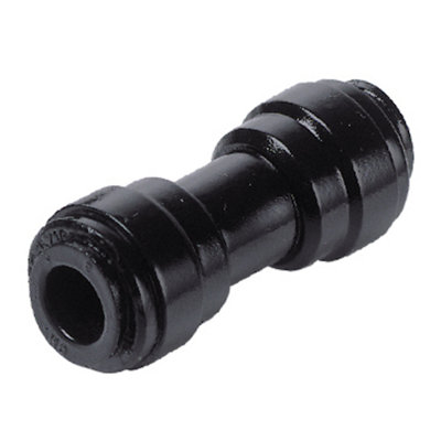 DMFit Equal Straight Connector8mm Pushfit X 8mm PushfitDm Fit Auc0808M from B&Q