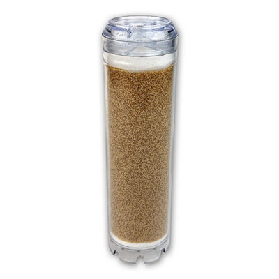 Finerfilters Drop In Style Di Resin Cartridge10" X 2.5"Refillable Cartridge Filled With With 600Ml Tulsion Mb115 Di Resin from B&Q