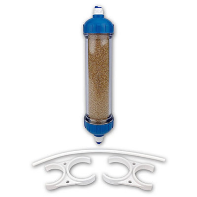 Finerfilters Inline Di Resin Cartridge1/4" Push Fit Refillable Cartridge Filled With 250Ml Tulsion Mb115 Di Resin from B&Q