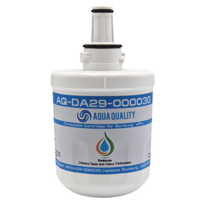 Aqua Quality Aq-Da29-00003G Fridge Water Filter Compatible With Samsung Da29-00003F & Da29-00003G