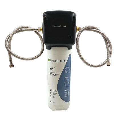 The Finerfilters Aio Undersink Water Filter System 0.5Micron from B&Q