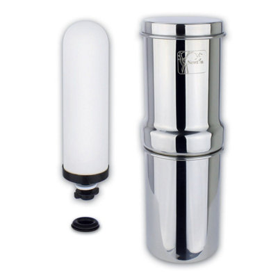 Newton Gravity 1L Water Filter System With Fluoride Removal And Limescale Reduction from B&Q