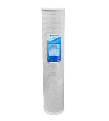 Finerfilters Jumbo Carbon Block Water Filter20" X 4.5" 10 MicronFor Drinking Water Systems from B&Q