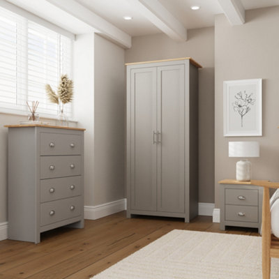 B&Q Grey Gfw Lancaster Piece Bedroom Set Size 3