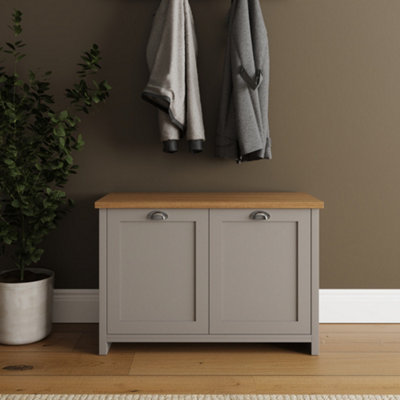 Gfw Lancaster Shoe Storage Unit - Grey - Image 10