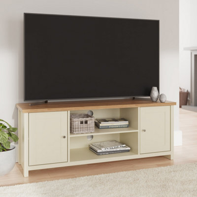 Gfw Lancaster Large Tv Cabinet Cream from B&Q