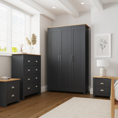  - Gfw Lancaster 4 Piece Bedroom Set Slate Blue