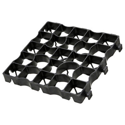 Ecogrid E40 Gravel/grass Paving Grids- Ground Stabilisation Driveway Pathway Tiles (3 Square Metre) from B&Q