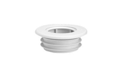  - Pipesnug 32mm WhiteWaste Pipe Collar And Seal2 Pack Psw32