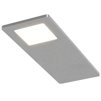 Sensio Astro Aluminium Effect Mains-Powered Led Variable White Under Cabinet Light Ip20 (L)190mm (W)70mmPack Of 3 from B&Q
