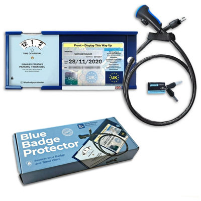 Blue Badge Protector Disabled Security Device For Blue Badge Holders For Disability Parking from B&Q