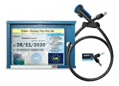 Blue Badge Protector Disabled Security Device For Blue Badge Holders For Disability Parking from B&Q