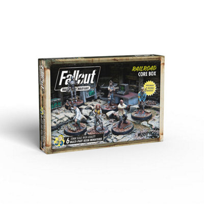 Fallout: Wasteland Warfare Railroad Core BoxBrand New And Sealed from B&Q