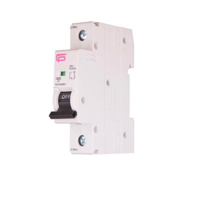B&Q -  16A B Type Mcb 6Ka 1PMt06B161